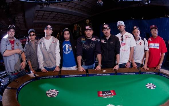 November Nine Is Set for 2010 World Series of Poker Main Event