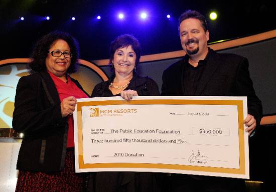Haute Event: Vegas Stars Unite at Terry Fator Performance to Support Public Education