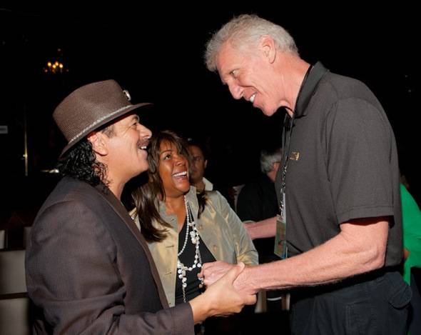 Haute Event: Carlos Santana Unveils His Latest Album with Clive Davis and More Celebs