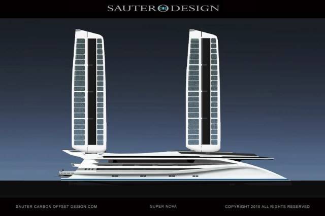 Haute Yachts: Super Nova Superyacht Concept Should Be Super-Green