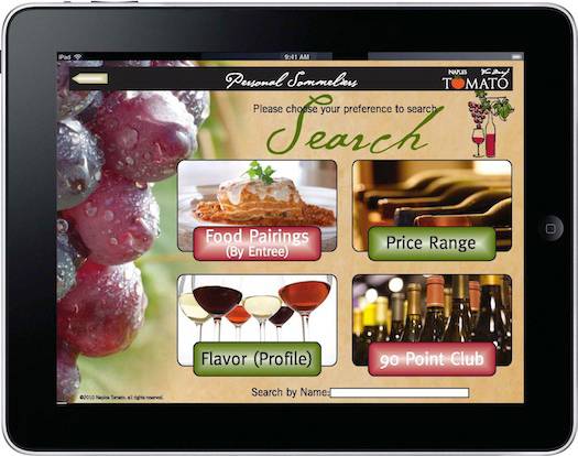 Introducing the iPad Wine List