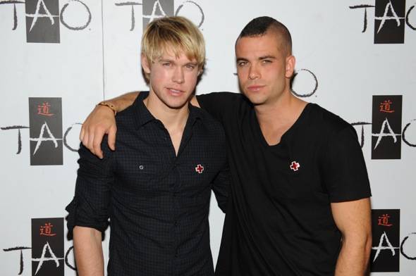 Haute Event: Mark Salling, Chord Overstreet from Glee, Rumer Willis at Tao