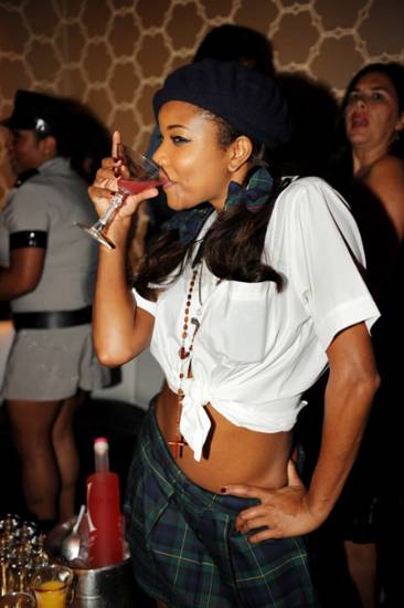Gabrielle Union and Dwyane Wade Party at The Delano