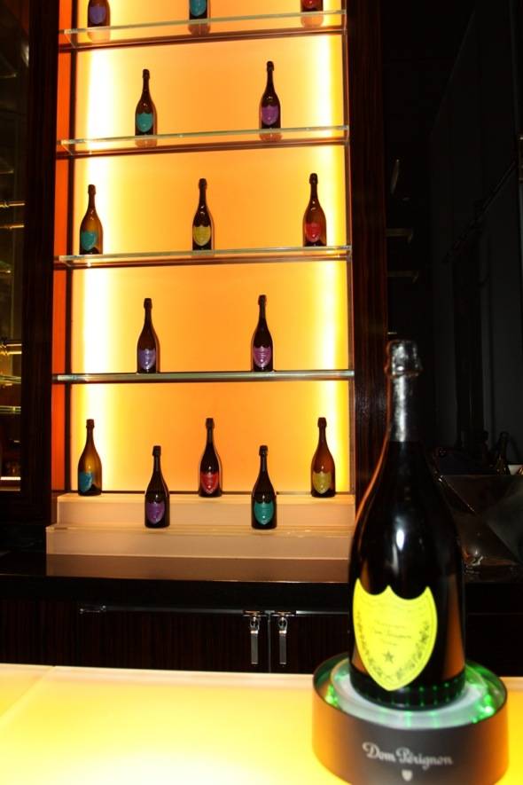 Haute Event: Dom Perignon Lauches A Tribute to Andy Warhol 2000 Vintage at Mandarin Bar
