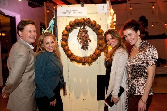Haute Event: Jingle & Mingle Designer Wreath Auction & SantaFest Children