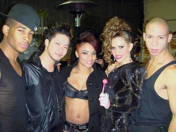 Haute Event: Kimberly Cole Visits Sugar Factory Before Her Performance on New Year’s Eve