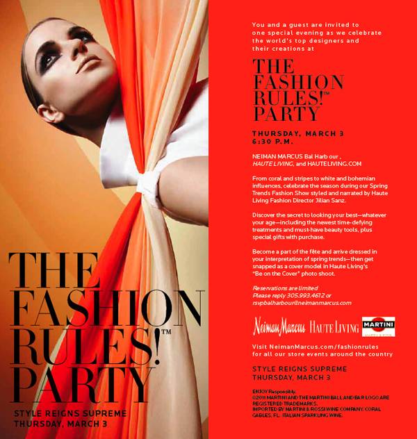 TONIGHT: Haute Living Hosts Spring Trends Fashion Show at Neiman Marcus Bal Harbour