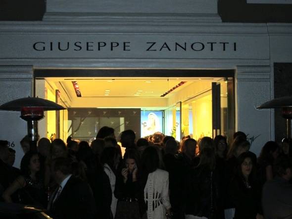 Giuseppe Zanotti’s Beverly Hills Boutique Grand Opening