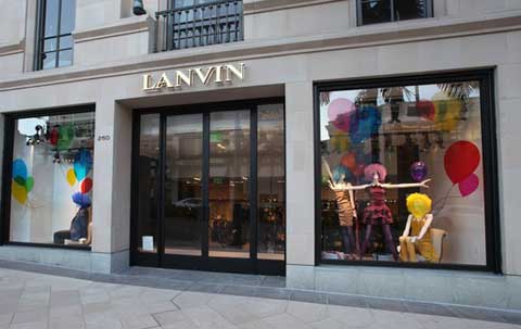 Lanvin Now Open on Rodeo Drive