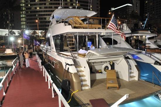 Haute Event: Giroski and Lazzara Yachts Host 2011 Yacht & Brokerage Show Opening Event in Miami Beach