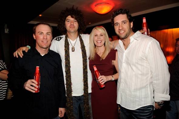Haute Event: Mario Lopez at Lavo, Elliott Sadler and Kevin Harvick at Tao with Skyskrape