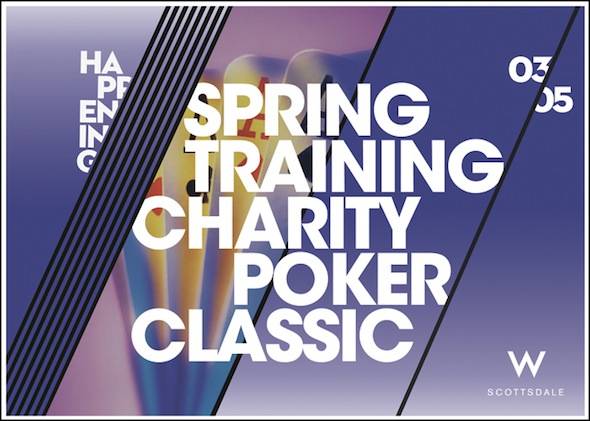 Spring Training Charity Poker Classic at W Scottsdale