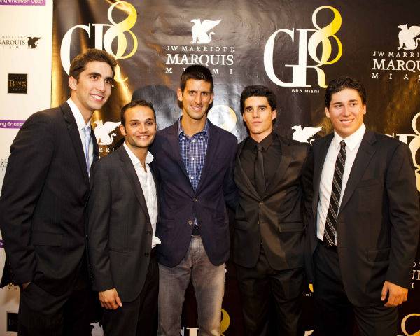 Haute Event: Tennis Superstar Novak Djokovic and GR8 Miami Host Fundraising Event for Japan