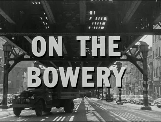 Save the Date: “On The Bowery” Screening at The Graduate Center, CUNY