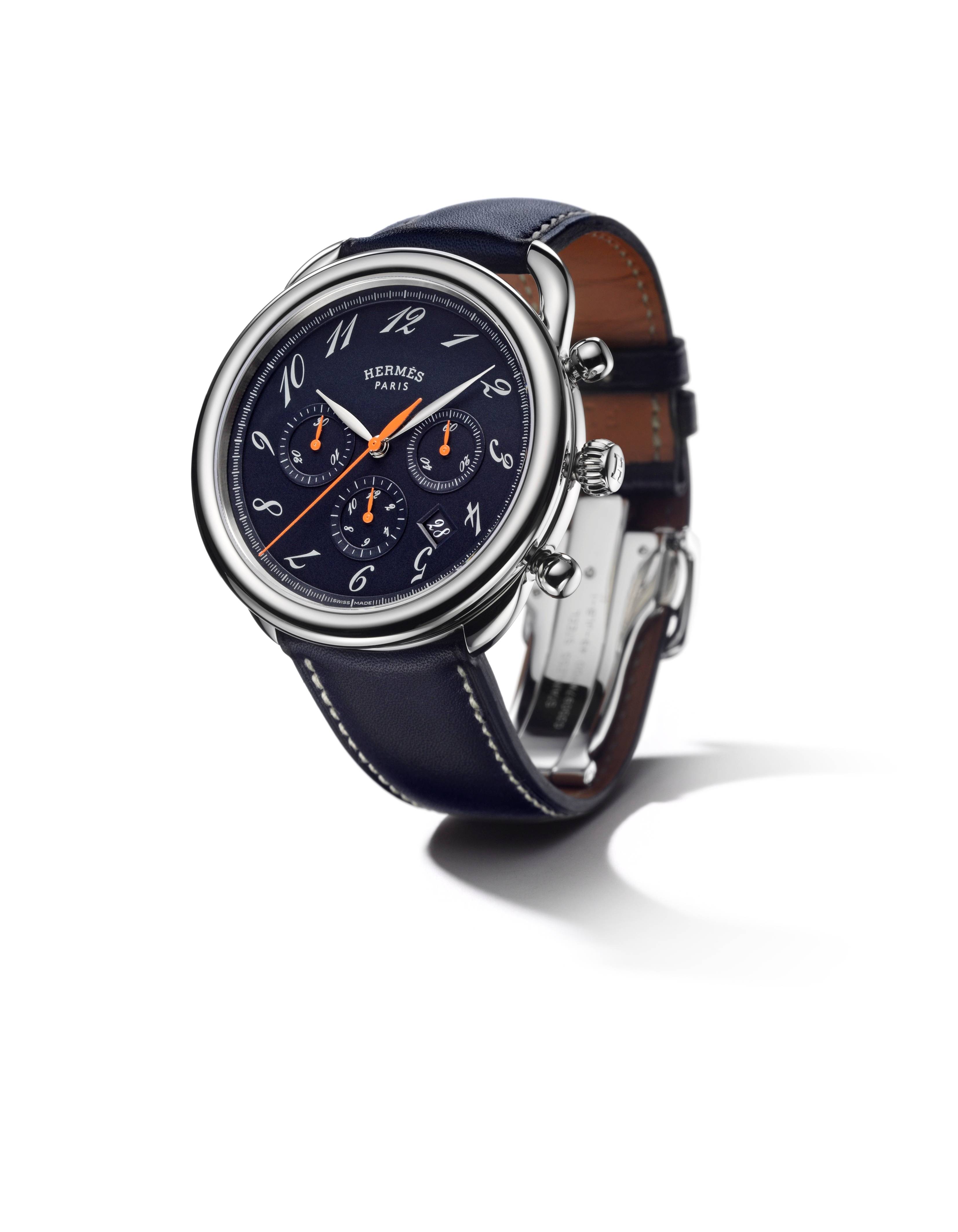 Haute Timepiece: The New Hermès Arceau Chrono Colors