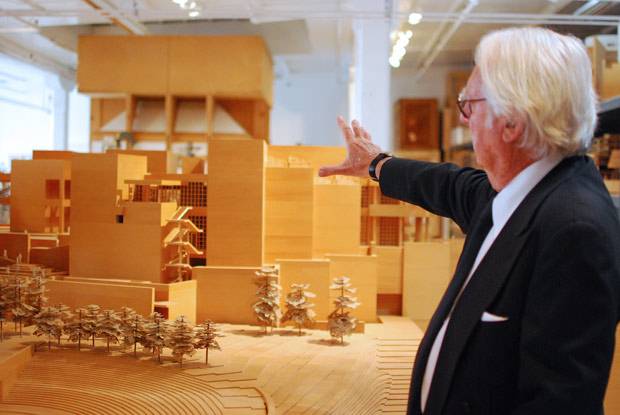 Works from Architect Richard Meier on Display in Long Island