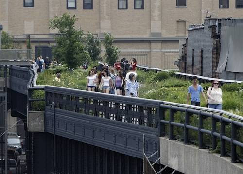 NYC Opens Second Section of High Line, With New Art and Lush Lawn