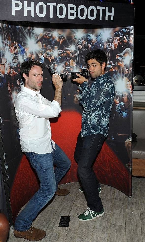 Haute Event: Adrian Grenier Dines at Sugar Factory American Brasserie