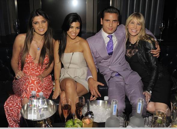 Haute Event: Scott Disick and Kourtney Kardashian Host While UFC Fighter Ryan Bader Holds His Official Post-Fight Party at Chateau Nightclub