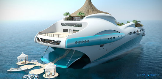 Yacht Island Design releases ‘Tropical Island Paradise’ superyacht