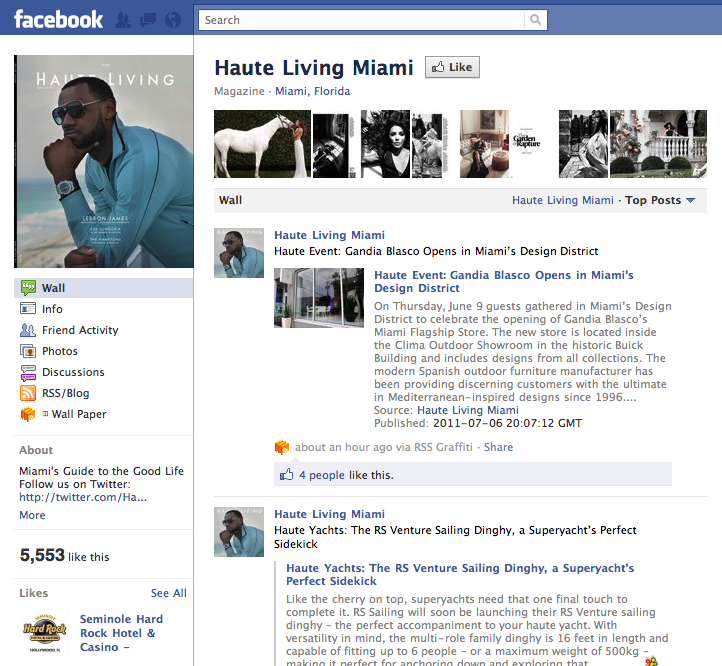 Like Haute Living Miami?