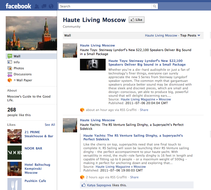 Like Haute Living Moscow?