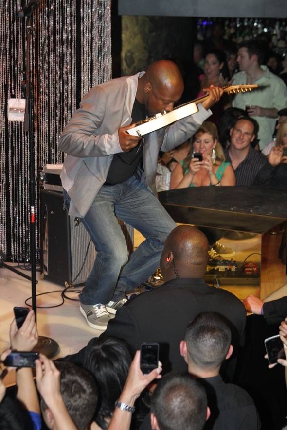 Haute Event: Wyclef Jean Performs at Haze Nightclub