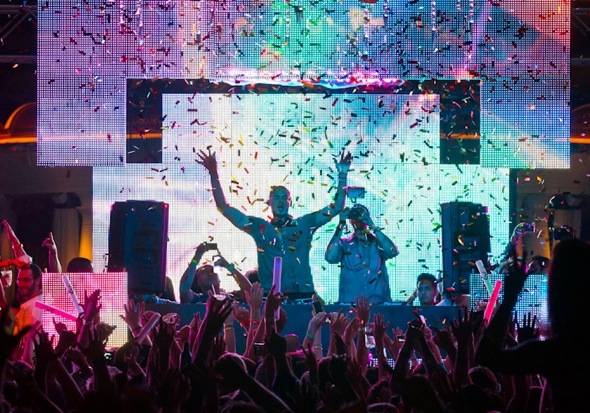 Haute Event: XS Nightclub Celebrates the Fourth of July with Afrojack, Steve Aoki, Lil Jon and Flo Rida