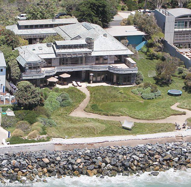 The Beckhams Rent Spielberg’s Malibu Mansion