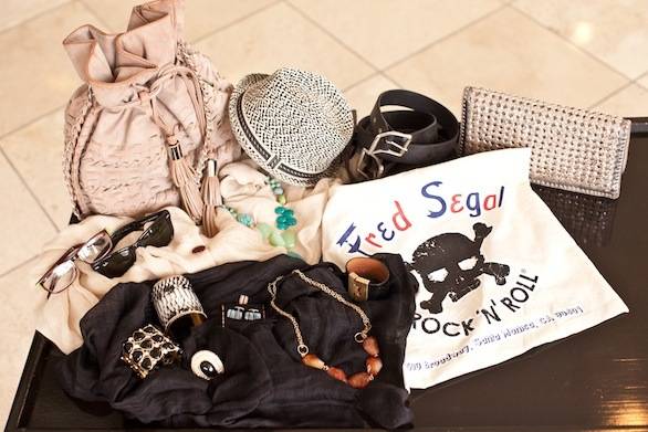 The Fred Segal Accessories Lending Library at the Loews Santa Monica Beach Hotel