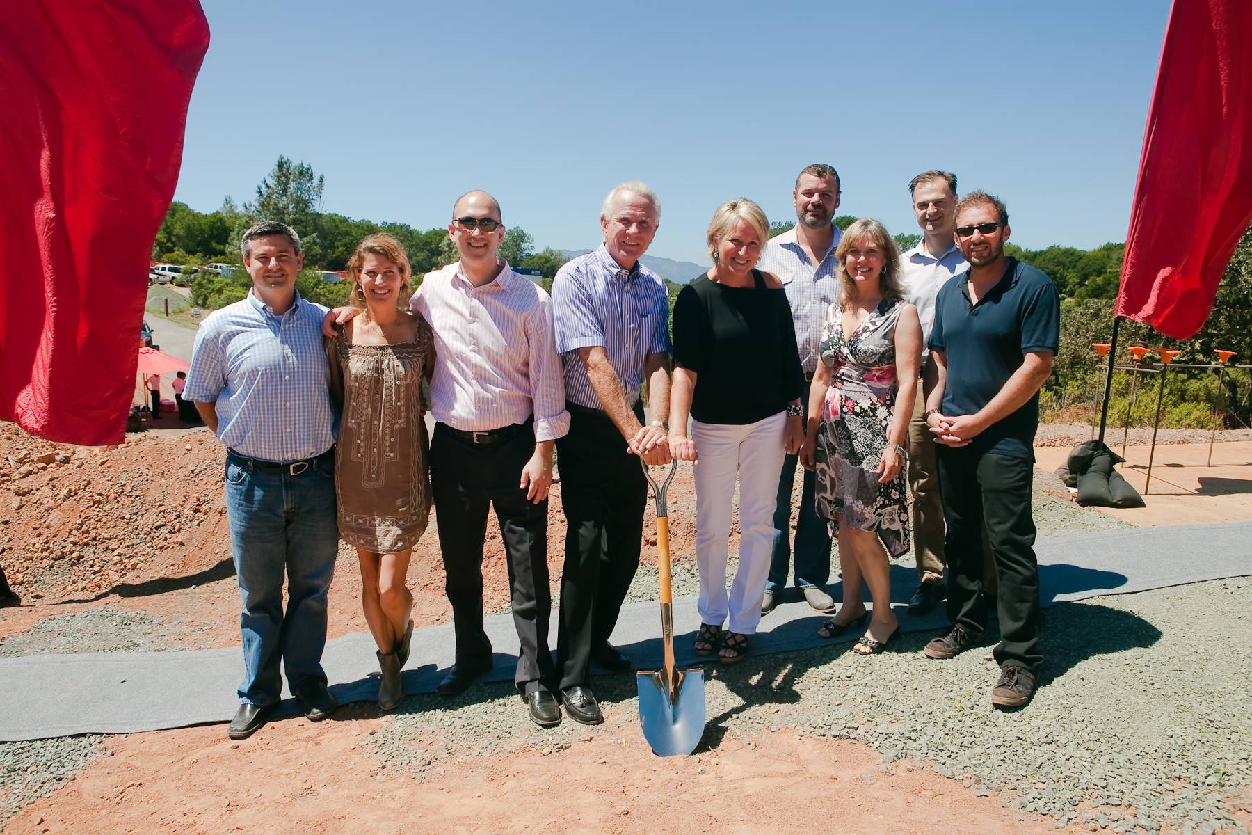 Haute Event:  BRAND Napa Valley Winery holds Groundbreaking