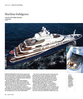 The Largest Yacht Ever Built in the US