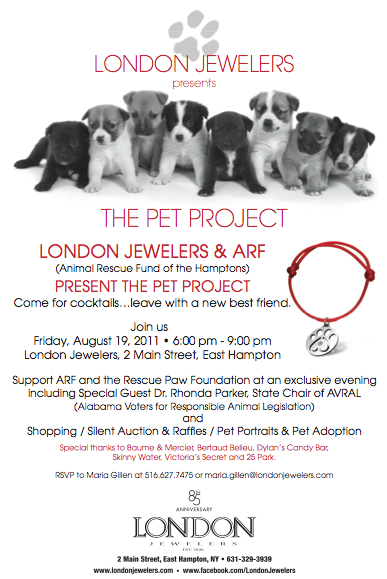 London Jewelers Presents: The Pet Project