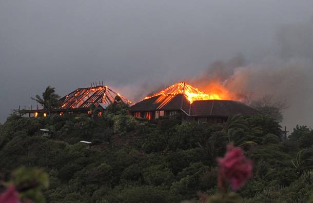 Sir Richard Branson’s $70 Million Caribbean Home Burns Down