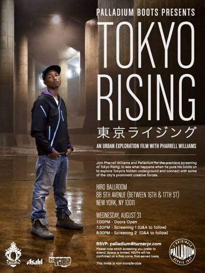 Haute 100 Update: Pharrell makes Doc-Style Film about Tokyo in the Wake of Disaster