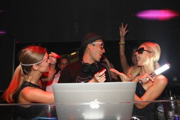 Haute Event: Paris and Nicky Hilton Party at Tao