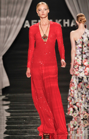 Naaem Khan Receives Standing Ovation For Spring 2012 Collection