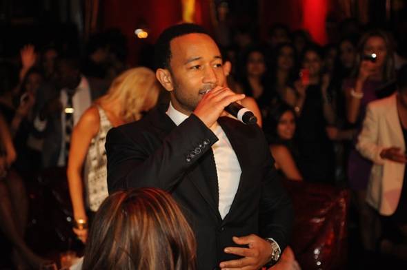 Haute Event: John Legend and Chrissy Teigen Head to Tryst Nightclub after the Sade Concert