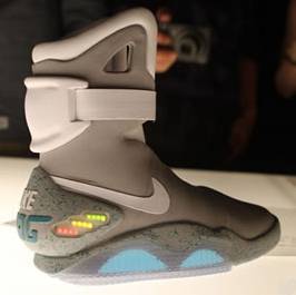 “Back to the Future” Limited Edition Nike Air Mags Sold for $37,500