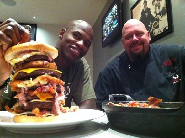 Al Harrington and Justin Cooper