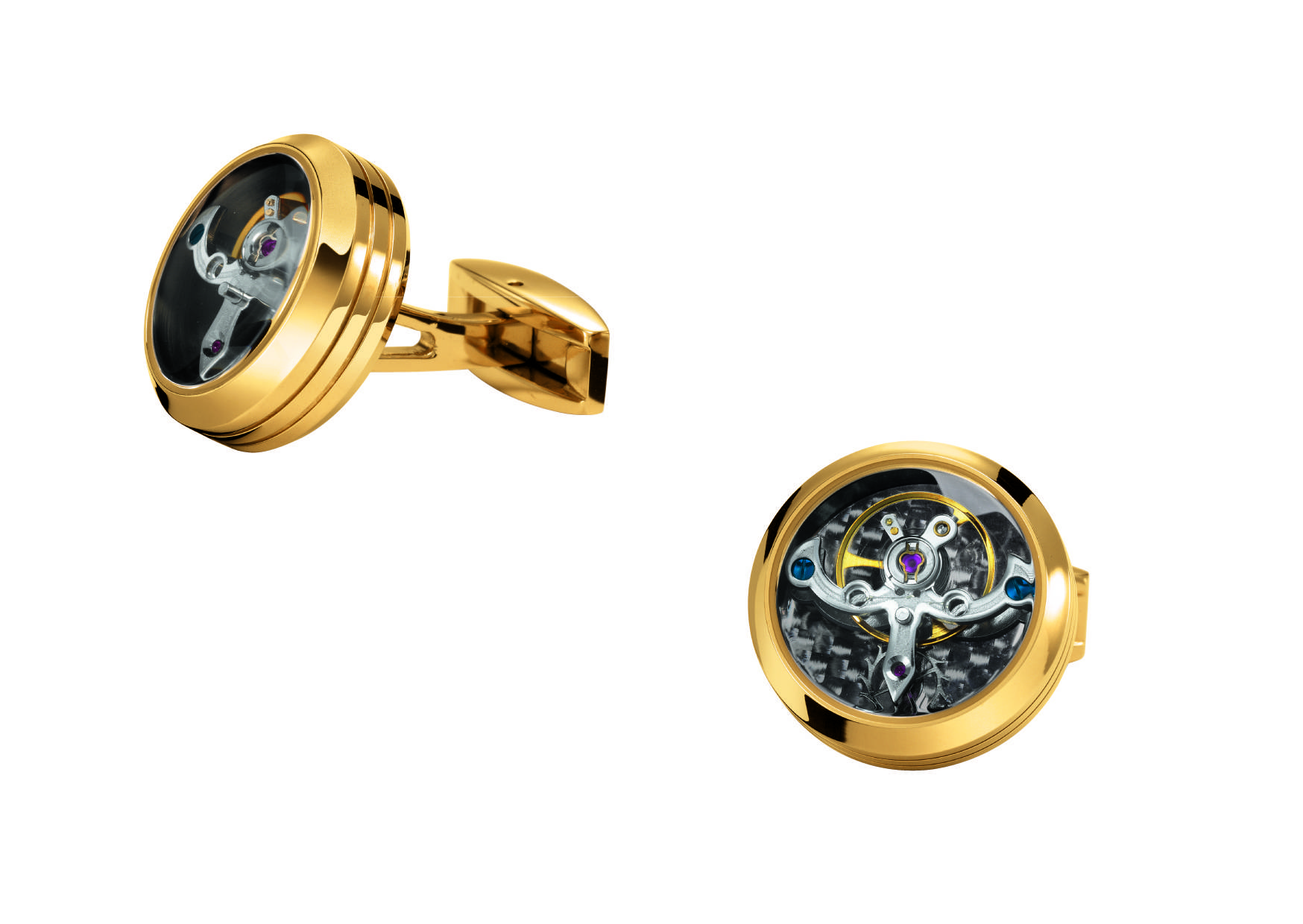 Tourbillon Cuff Links Arrive at Lustre Precious Gems