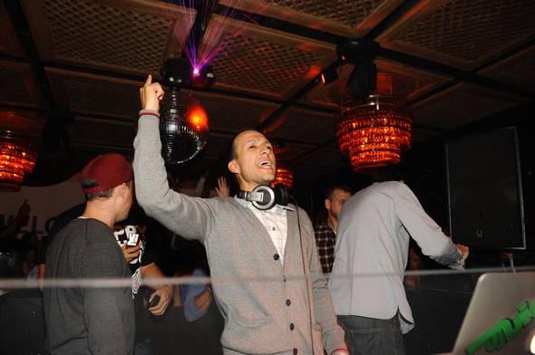 Haute Event: DJ Vice Celebrates His Birthday with Shaun White and Evan Ross on Hand at Lavo