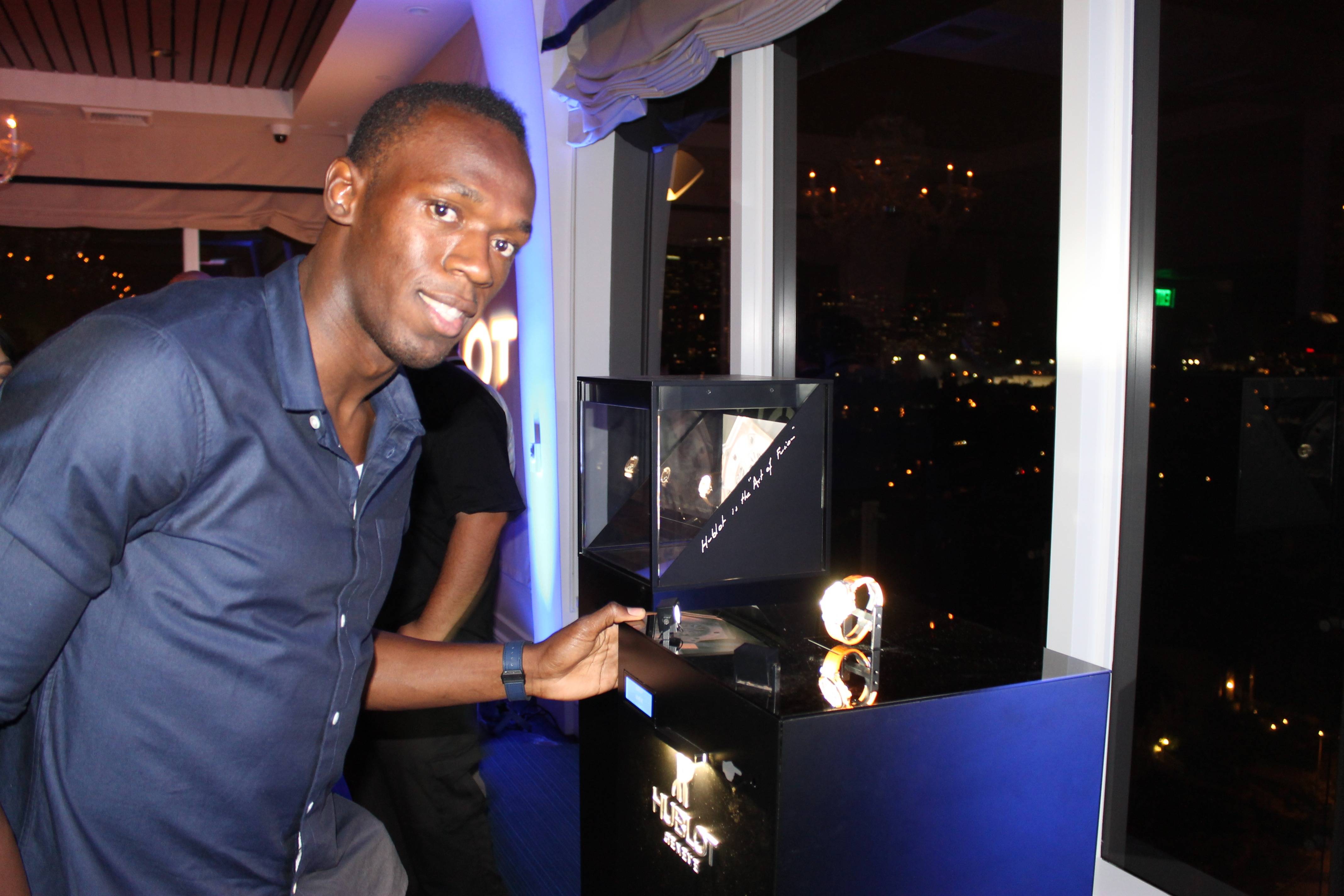 Husain Bolt and Greg Simonian Hosts an Evening at Mr. C Beverly Hills in Celebration of the Opening of Hublot Beverly Hills Boutique.
