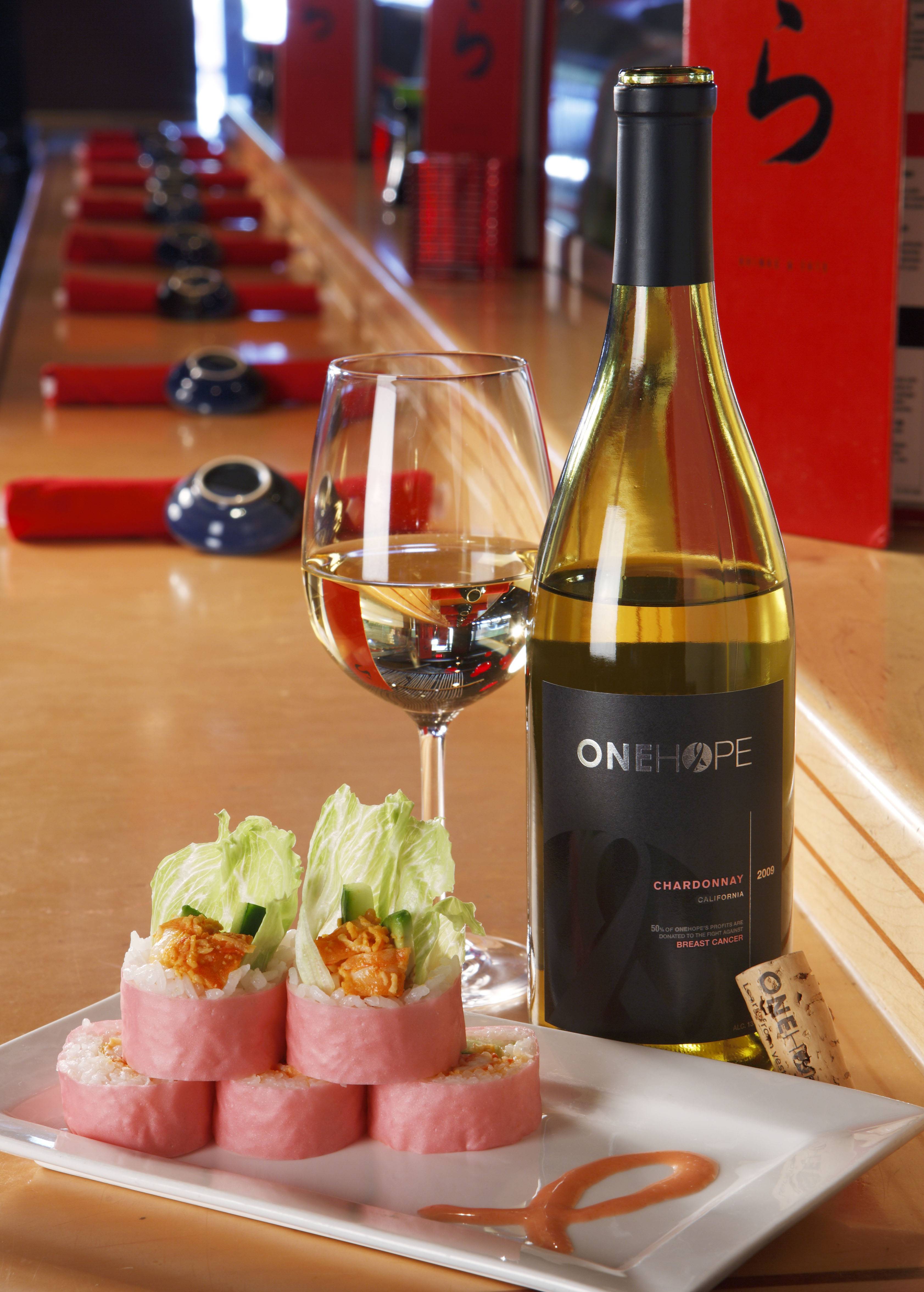RA Sushi Goes Pink with a Wine and Sushi Special to Benefit the National Breast Cancer Foundation
