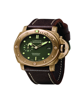 In This Issue of Haute Living Miami: Panerai Luminor Submersible 1950 3 Days Bronzo