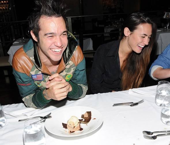 Haute Event: Pete Wentz and His New Girlfriend Meagan Camper Spotted at the Hard Rock Hotel