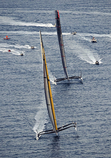 Larry Ellison’s Sail Boat Is Literally Faster than the Wind