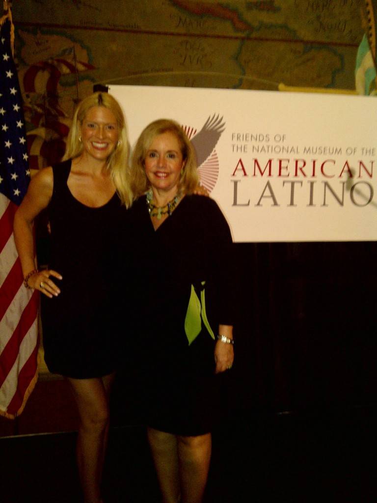 Sonia Tita Puopolo and Aida T. Levitan, Ph.D. 21 SEPT 2011 AT THE NATIONAL MUSEUM OF THE AMERICAN LATINO