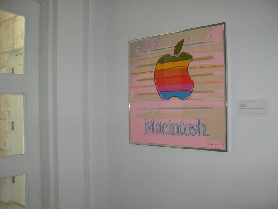 Bass Museum Pays Tribute to Steve Jobs with Display of Andy Warhol’s “Apple”