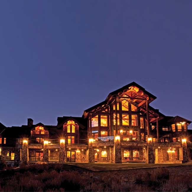 TROPHY LODGES: HAND HEWN LOG ESTATE